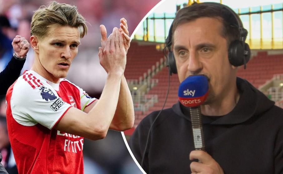 开云集团-内维尔：阿森纳在英超赛场保留争冠希望，欧冠对于他们太难了